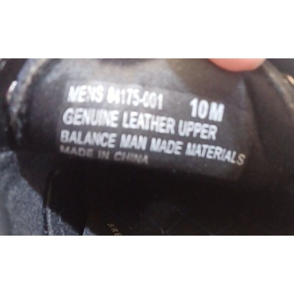 ✅NUNN BUSH BLACK LEATHER OXFORD SHOES MENS SZ 10M MANAGER COMFORT SHOE 84175-001 - Picture 4 of 13